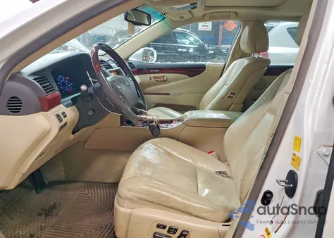 2010 Lexus Ls 460 z USA, uszkodzony, nr VIN JTHCL5EFXA5007507